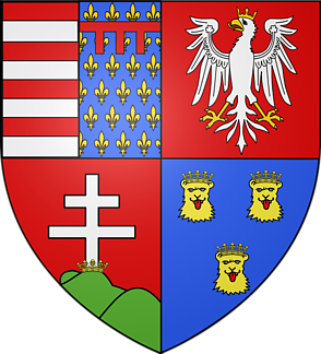 Fájlnév=545px-Blason_Louis_Ier_de_Hongrie_svg.png
Fájlméret=185KiB
Méretek=545x600
Hozzáadás dátuma=2010 November 30. 545px-Blason_Louis_Ier_de_Hongrie_svg.png